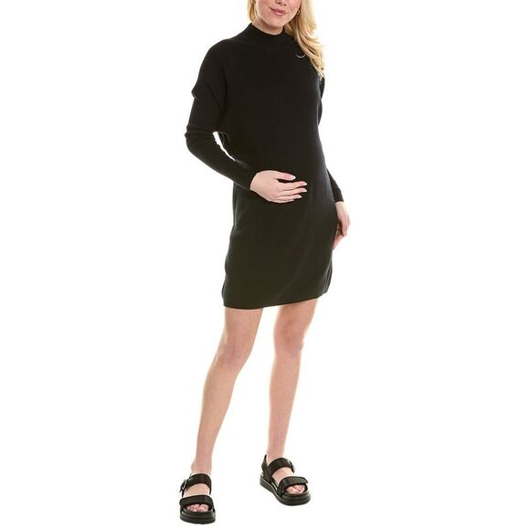 Hatch WomensMaternity The Belen Sweater Dress